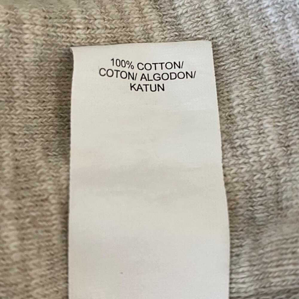 Lucky Brand Twisted Slub Heathered Henley Shirt Beige Men's XL Long-Sleeve Tee - Picture 11 of 13